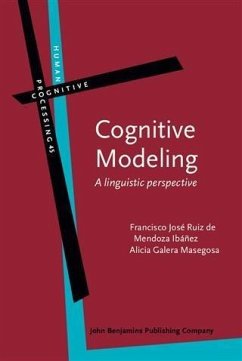 Cognitive Modeling (eBook, PDF) - Ruiz de Mendoza Ibanez, Francisco Jose