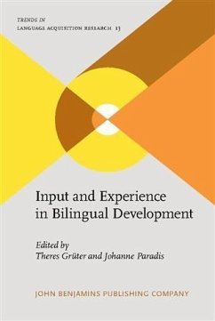 Cover Input and Experience in Bilingual Development (eBook, PDF)