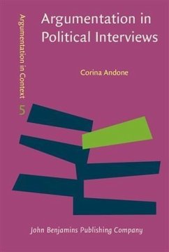 Argumentation in Political Interviews (eBook, PDF) - Andone, Corina