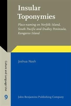 Cover Insular Toponymies (eBook, PDF)
