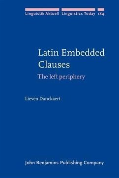 Latin Embedded Clauses (eBook, PDF) - Danckaert, Lieven