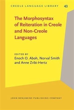 Cover Morphosyntax of Reiteration in Creole and Non-Creole Languages (eBook, PDF)
