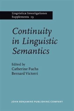 Continuity in Linguistic Semantics (eBook, PDF)