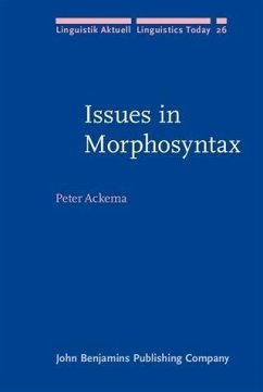Cover Issues in Morphosyntax (eBook, PDF)