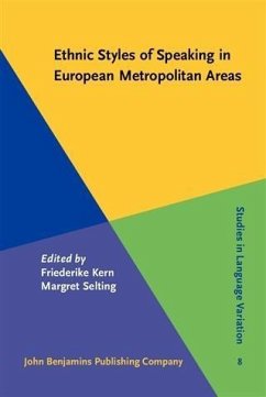 Cover Ethnic Styles of Speaking in European Metropolitan Areas (eBook, PDF)