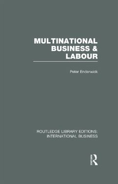 Cover Multinational Business and Labour (RLE International Business) (eBook, ePUB)