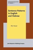Sentence Patterns in English and Hebrew (eBook, PDF) Sentence Patterns in English and Hebrew (eBook, PDF)