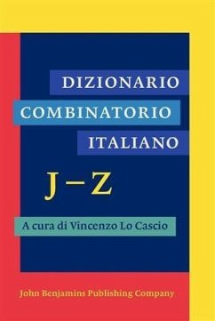 Cover Dizionario Combinatorio Italiano (eBook, PDF)