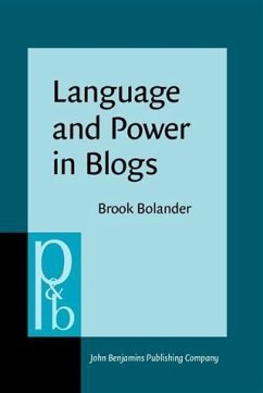 Cover Language and Power in Blogs (eBook, PDF)