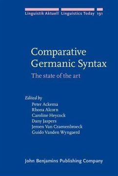 Cover Comparative Germanic Syntax (eBook, PDF)