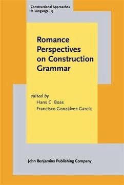 Cover Romance Perspectives on Construction Grammar (eBook, PDF)