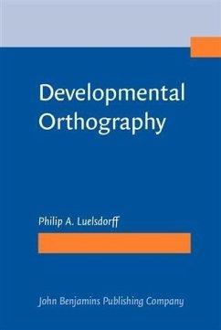 Developmental Orthography (eBook, PDF) - Luelsdorff, Philip A.