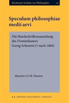 Speculum philosophiae medii aevi (eBook, PDF) - Hoenen, Maarten J. F. M.