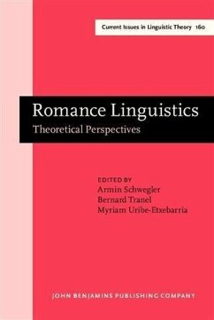 Romance Linguistics (eBook, PDF)