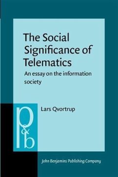 Cover Social Significance of Telematics (eBook, PDF)