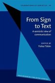 From Sign to Text (eBook, PDF)