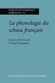 La phonologie du schwa français (eBook, PDF)