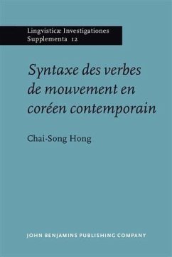 Syntaxe des verbes de mouvement en coreen contemporain (eBook, PDF) - Hong, Chai-Song