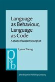 Language as Behaviour, Language as Code (eBook, PDF)