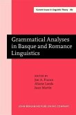 Grammatical Analyses in Basque and Romance Linguistics (eBook, PDF)
