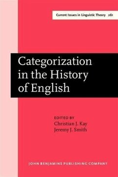 Categorization in the History of English (eBook, PDF)