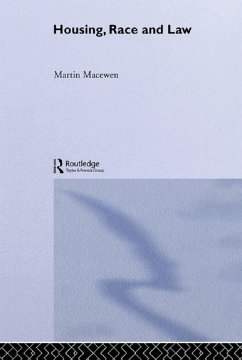 Housing, Race and Law (eBook, ePUB) - Macewen, Martin