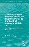 A History of Egypt from the End of the Neolithic Period to the Death of Cleopatra VII B.C. 30 (Routledge Revivals) (eBook, ePUB)