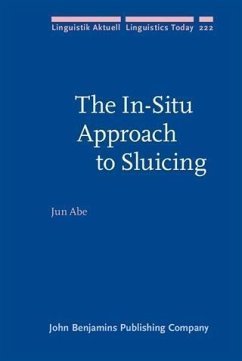 Cover In-Situ Approach to Sluicing (eBook, PDF)