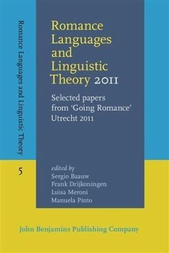 Cover Romance Languages and Linguistic Theory 2011 (eBook, PDF)