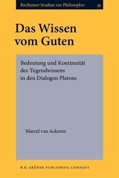 Das Wissen vom Guten (eBook, PDF) - Ackeren, Marcel