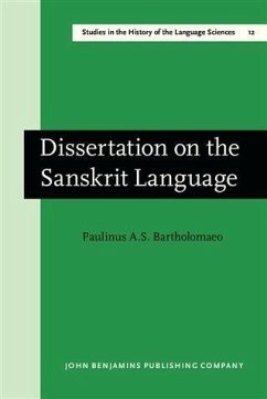 Cover Dissertation on the Sanskrit Language (eBook, PDF)
