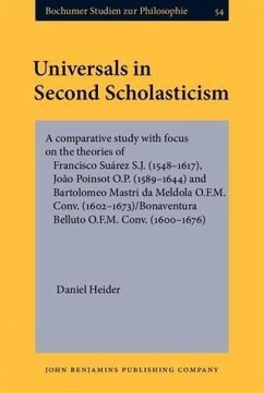 Universals in Second Scholasticism (eBook, PDF) - Heider, Daniel