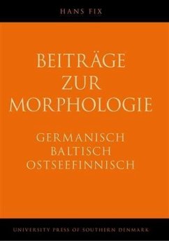 Beitrage zur Morphologie (eBook, PDF)