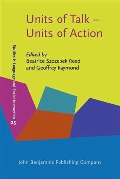 Units of Talk - Units of Action (eBook, PDF)