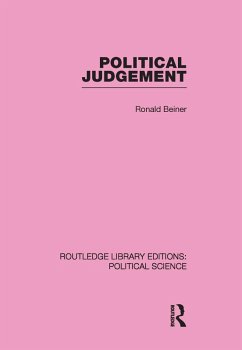 Political Judgement (Routledge Library Editions: Political Science Volume 20) (eBook, ePUB) - Beiner, Ronald