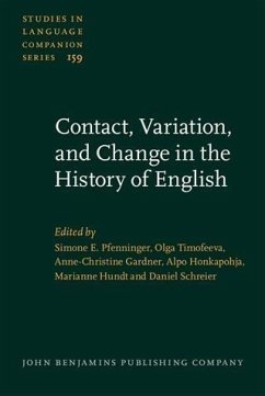 Cover Contact, Variation, and Change in the History of English (eBook, PDF)