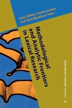 Cover Methodological and Analytic Frontiers in Lexical Research (eBook, PDF)