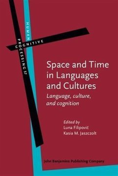 Cover Space and Time in Languages and Cultures (eBook, PDF)