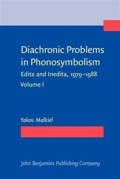 Cover Diachronic Problems in Phonosymbolism (eBook, PDF)