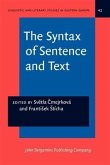 Syntax of Sentence and Text (eBook, PDF)