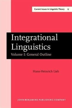 Cover Integrational Linguistics (eBook, PDF)