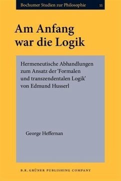 Cover Am Anfang war die Logik (eBook, PDF)