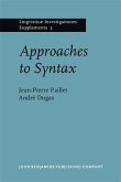 Approaches to Syntax (eBook, PDF)
