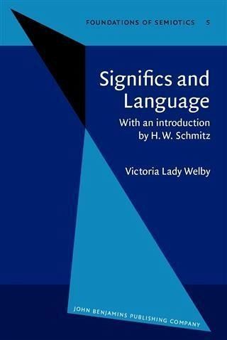 Significs and Language (eBook, PDF)