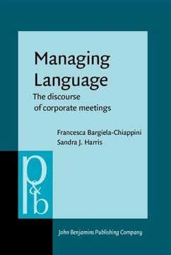 Managing Language (eBook, PDF) - Bargiela, Francesca