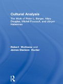 Cultural Analysis (eBook, ePUB)