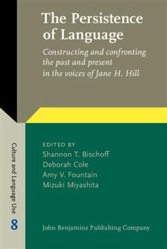 Cover Persistence of Language (eBook, PDF)