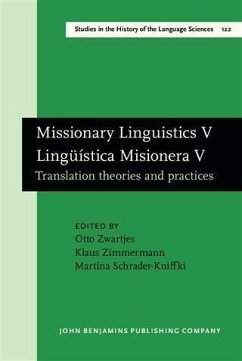 Cover Missionary Linguistics V / Linguistica Misionera V (eBook, PDF)