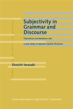 Cover Subjectivity in Grammar and Discourse (eBook, PDF)