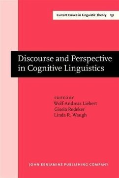 Discourse and Perspective in Cognitive Linguistics (eBook, PDF)